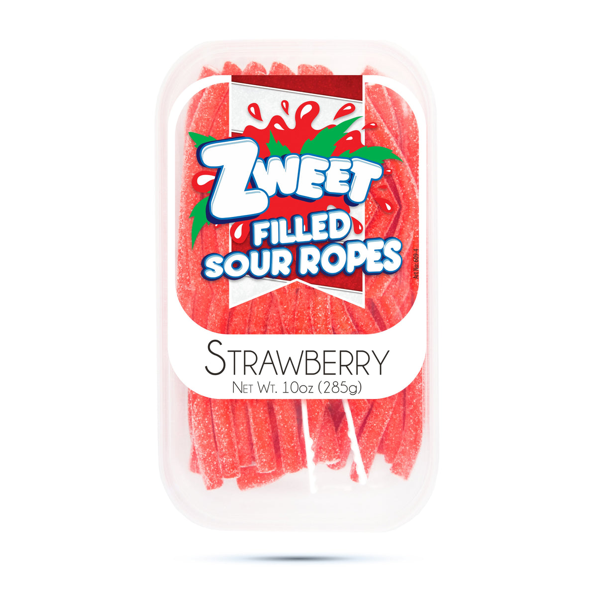 Zweet Sour Ropes, Filled, Strawberry - 10 oz